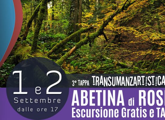 Rosello ::: 3° Tappa della TRANSUMANZARTISTICA 2018